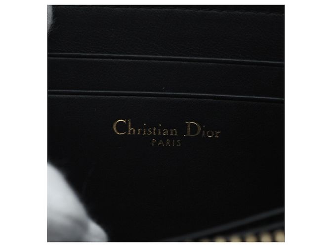 Monedero de cuero Trotter Gravity de Christian Dior Negro - vista 11