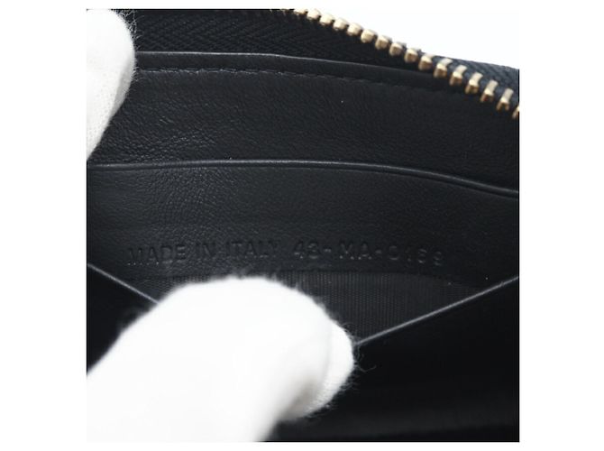 Monedero de cuero Trotter Gravity de Christian Dior Negro - vista 12