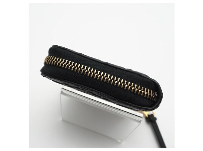 Monedero de cuero Trotter Gravity de Christian Dior Negro - vista 7