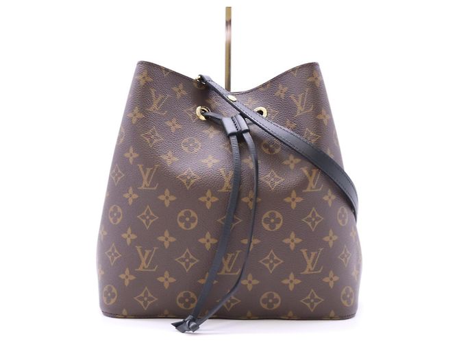 Néonoé Borsa a Spalla 2 in 1 Monogram NeoNoe di Louis Vuitton Marrone Nero Beige Monogramma - vista 2