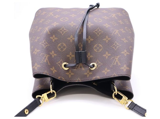 Néonoé Borsa a Spalla 2 in 1 Monogram NeoNoe di Louis Vuitton Marrone Nero Beige Monogramma - vista 7