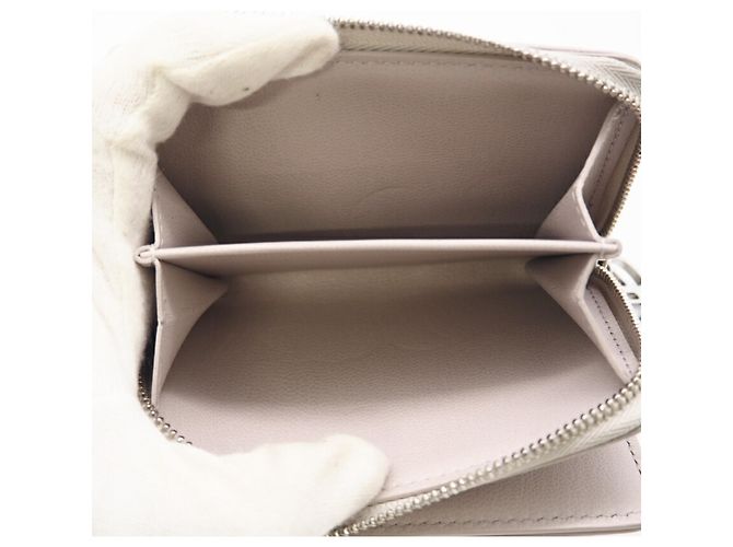 Cartera Bifold Lou Bloom de Cuero de Cordero Louis Vuitton Castaño Rosa - vista 11