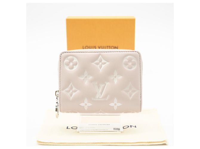 Cartera Bifold Lou Bloom de Cuero de Cordero Louis Vuitton Castaño Rosa - vista 2
