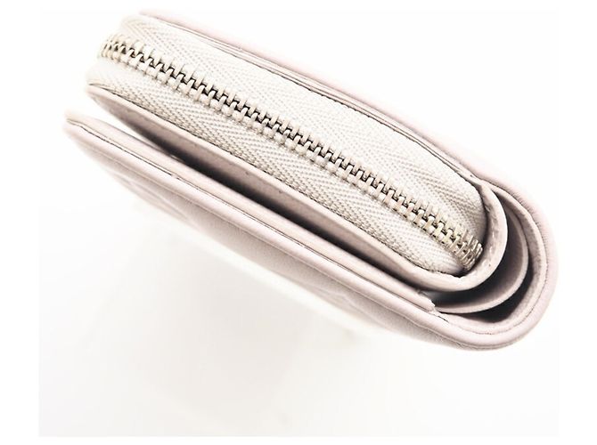 Cartera Bifold Lou Bloom de Cuero de Cordero Louis Vuitton Castaño Rosa - vista 7