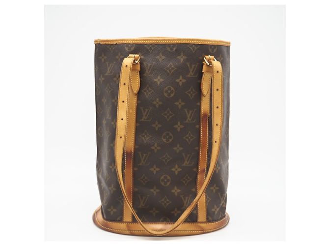 Borsa Monogram Bucket GM di Louis Vuitton Marrone Monogramma - vista 3