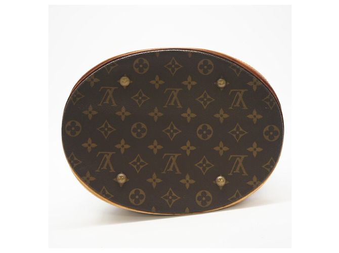 Borsa Monogram Bucket GM di Louis Vuitton Marrone Monogramma - vista 6
