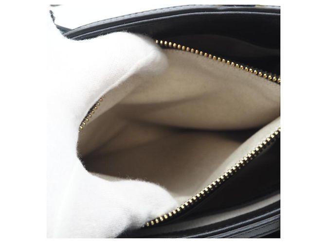 Gucci GG gesteppte Lederhandtasche Schwarz - Ansicht 10