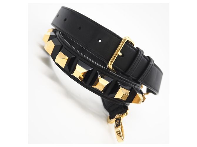 FENDI Leder Mini Peekaboo Gold Edition Handtasche Schwarz - Ansicht 12