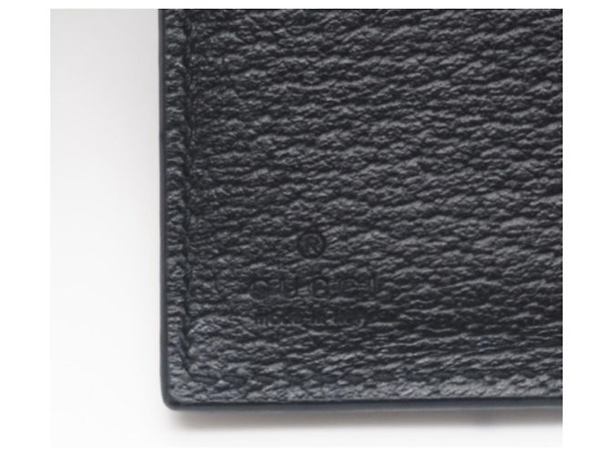 Gucci Double G Leather Card Case Black - view 13