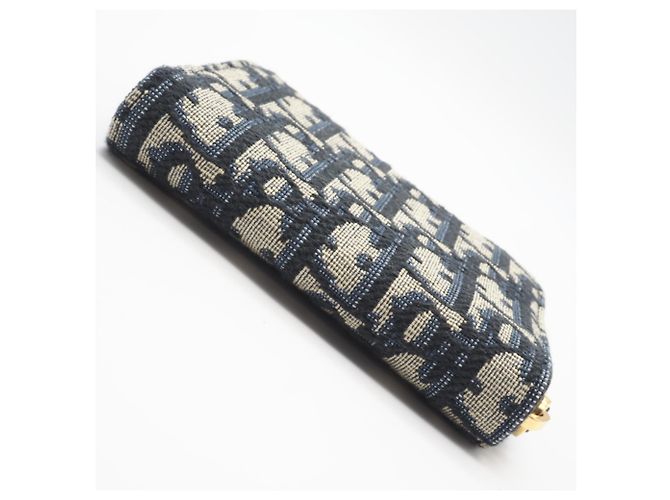 Portamonete in jacquard obliquo Christian Dior - vista 6