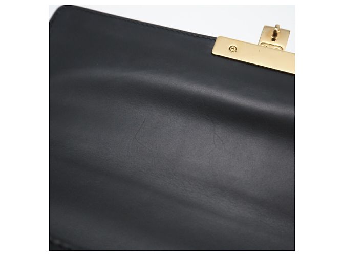 Borsa a Spalla in Pelle Guccissima Padlock di Gucci Nero - vista 11