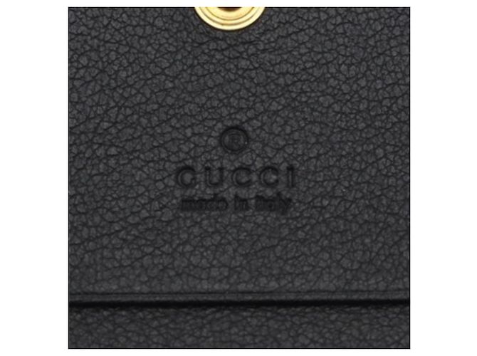 Billetera de cuero con relieve GG de Gucci Negro - vista 11