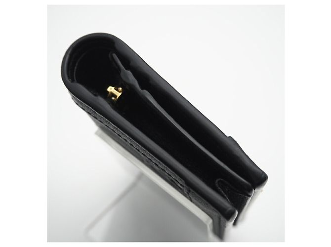 Billetera de cuero con relieve GG de Gucci Negro - vista 7