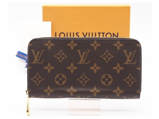 Zippy Geldbörse Monogram Louis Vuitton Braun Beige - Ansicht 2