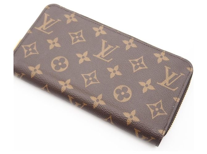 Zippy Geldbörse Monogram Louis Vuitton Braun Beige - Ansicht 3