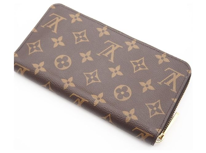 Zippy Geldbörse Monogram Louis Vuitton Braun Beige - Ansicht 4