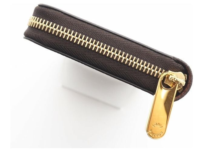 Zippy Geldbörse Monogram Louis Vuitton Braun Beige - Ansicht 7