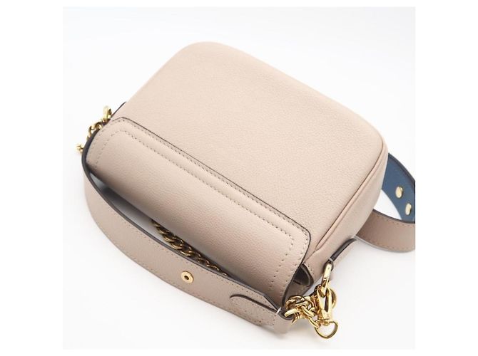 Borsa a Spalla Lockme Tender di Louis Vuitton Blu Beige Grigio Crudo - vista 4