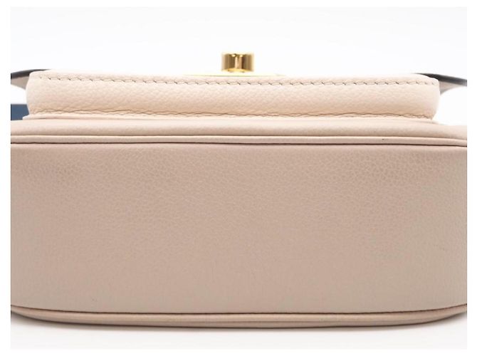 Borsa a Spalla Lockme Tender di Louis Vuitton Blu Beige Grigio Crudo - vista 6