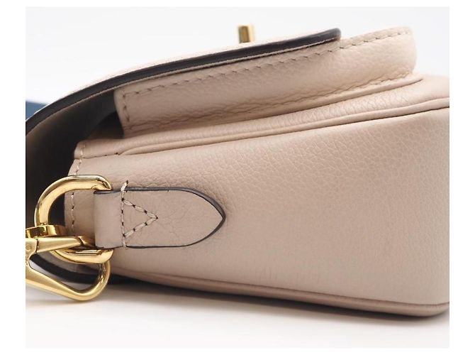 Borsa a Spalla Lockme Tender di Louis Vuitton Blu Beige Grigio Crudo - vista 7