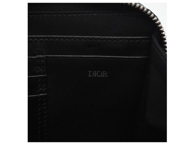Bolso de Hombro de Cuero Dior Oblique Galaxy de Christian Dior Negro - vista 11