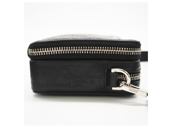 Bolso de Hombro de Cuero Dior Oblique Galaxy de Christian Dior Negro - vista 5