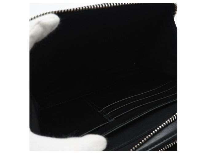 Bolso de Hombro de Cuero Dior Oblique Galaxy de Christian Dior Negro - vista 9