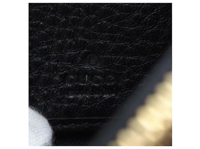 GUCCI GG Emblem Continental Wallet Black - view 12