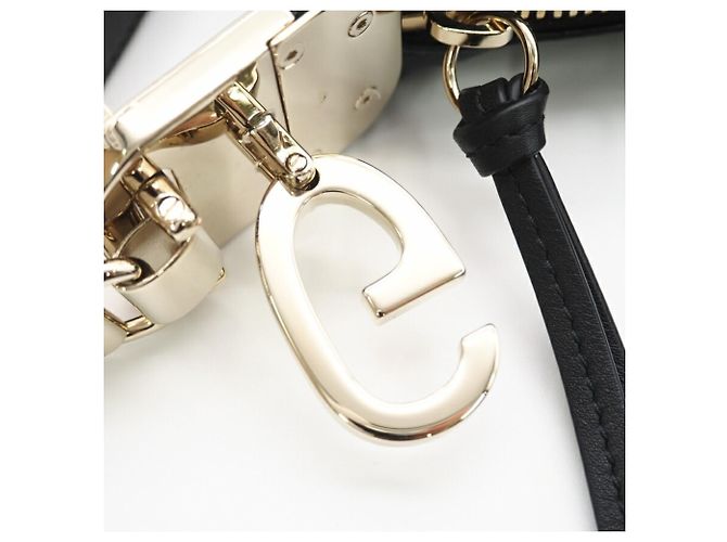 Borsa a spalla mini 2 in 1 in pelle con borchie GUCCI Nero - vista 9