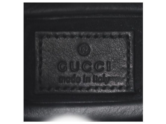 Borsa a spalla mini 2 in 1 in pelle con borchie Gucci Nero - vista 13