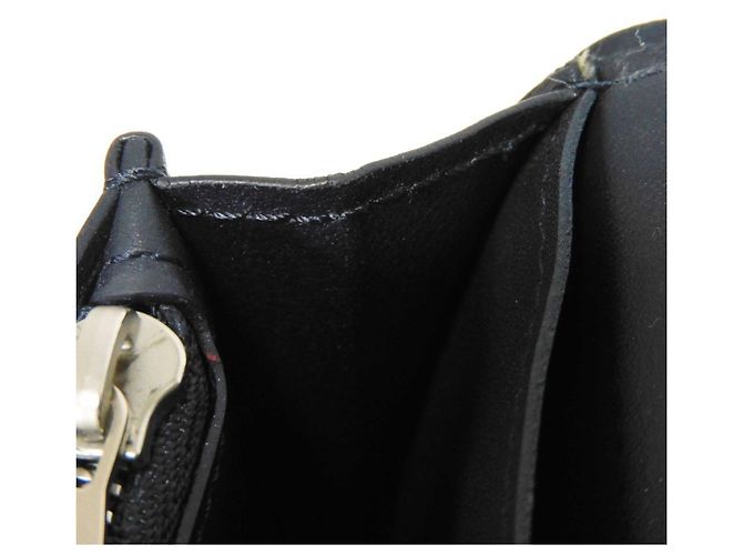 Portafoglio Lungo Louis Vuitton Brazza Bianco Blu navy - vista 15