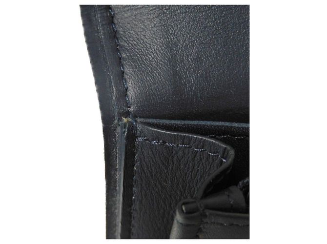 Portafoglio Lungo Louis Vuitton Brazza Bianco Blu navy - vista 16