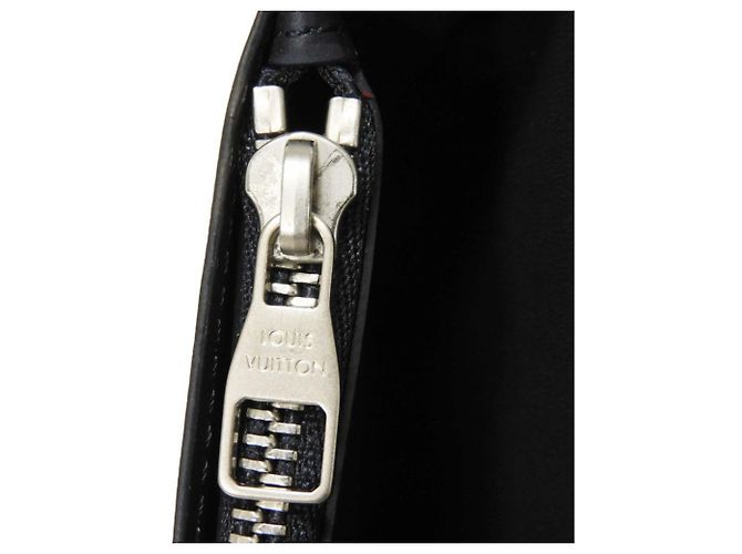 Portafoglio Lungo Louis Vuitton Brazza Bianco Blu navy - vista 18