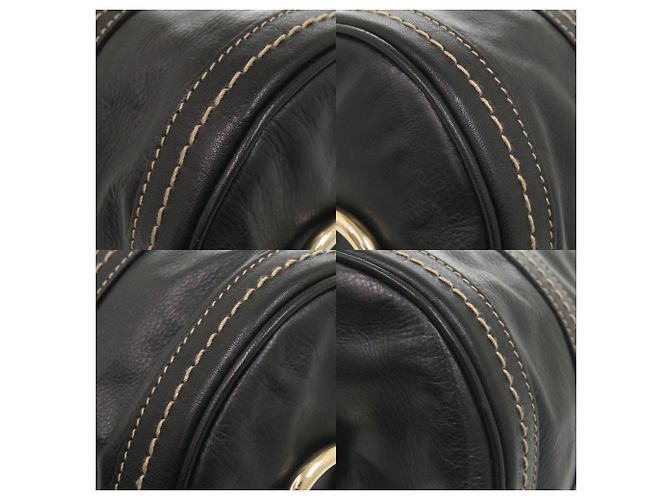 Bolso de cuero con cinta Duchessa de Gucci Negro - vista 4