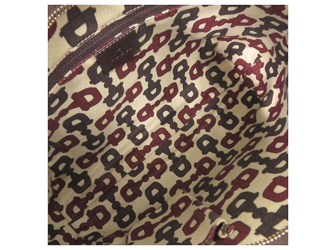 Borsa a Spalla in Pelle Guccissima Abbey di Gucci Marrone - vista 7