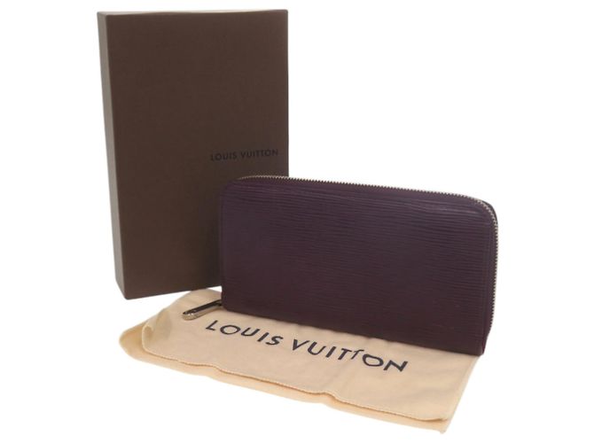 Portafoglio lungo in pelle Epi viola Louis Vuitton Porpora - vista 2