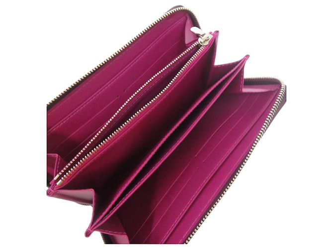 Portafoglio lungo in pelle Epi viola Louis Vuitton Porpora - vista 7