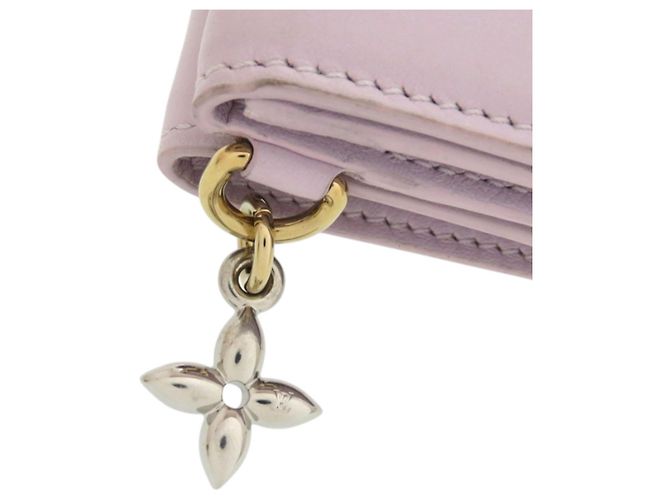 Billetera Mini Trifold Louis Vuitton Púrpura - vista 9