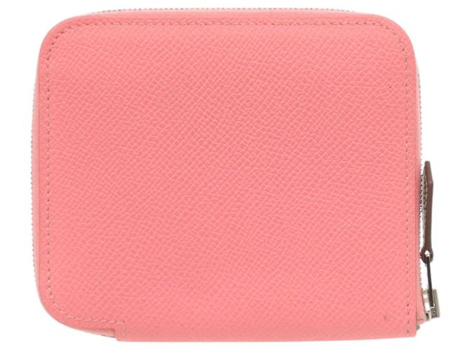 Monedero compacto Azap Silkin de Hermès Rosa - vista 2