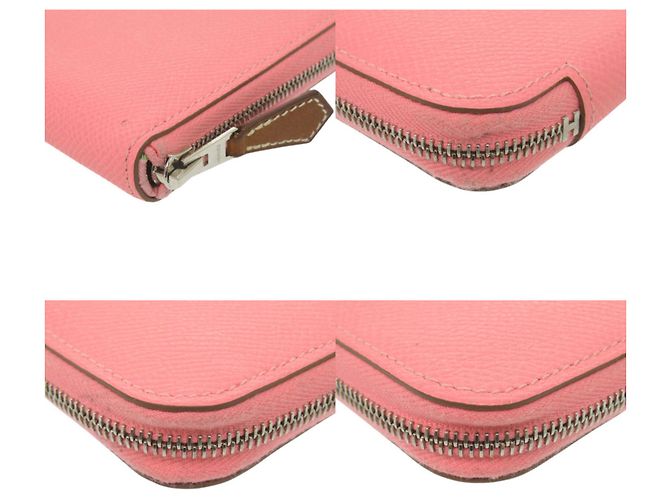 Monedero compacto Azap Silkin de Hermès Rosa - vista 3
