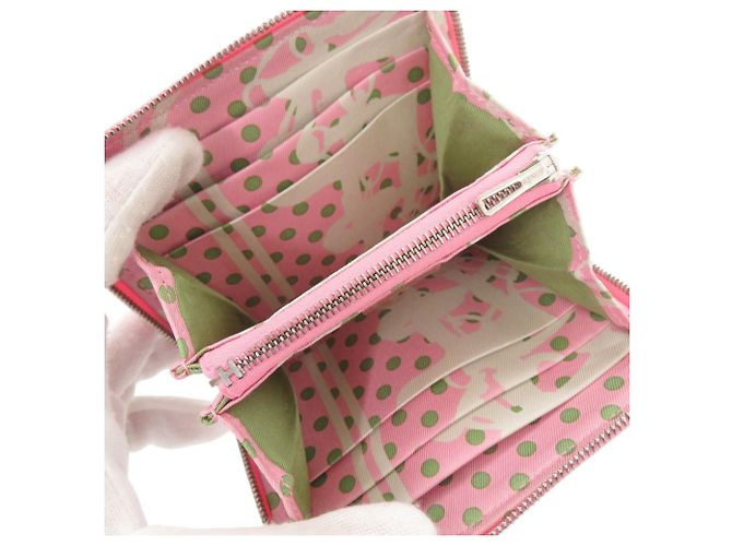 Monedero compacto Azap Silkin de Hermès Rosa - vista 4