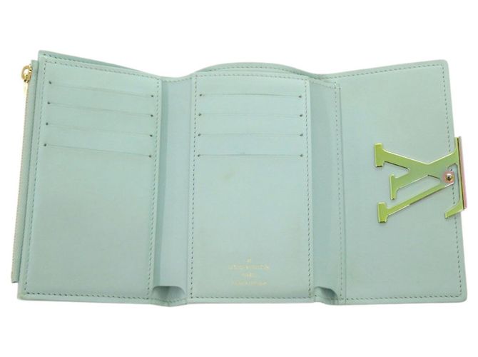 Cartera Compacta Capucines de Louis Vuitton Azul - vista 4