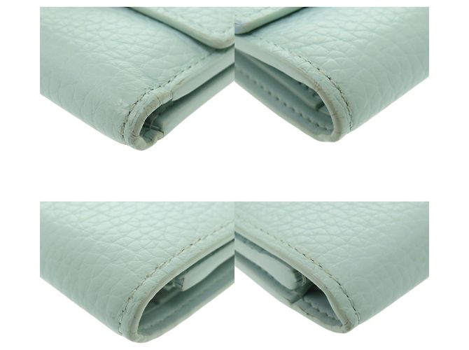 Cartera Compacta Capucines de Louis Vuitton Azul - vista 5