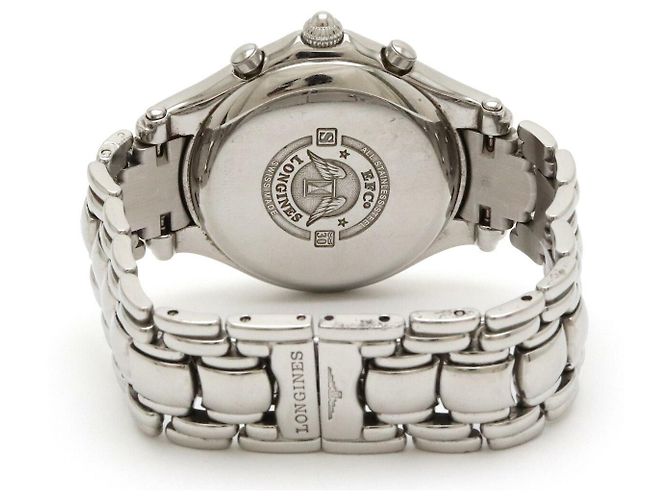 Relógio de aço inoxidável Longines Golden Wing - vista 7