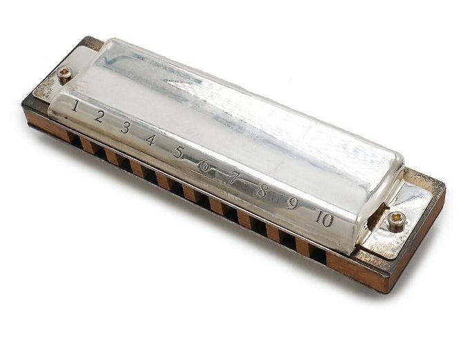 Harmonica en argent sterling Tiffany & Co. Argenté - vue 2