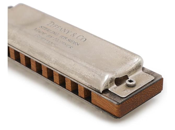 Harmonica en argent sterling Tiffany & Co. Argenté - vue 3