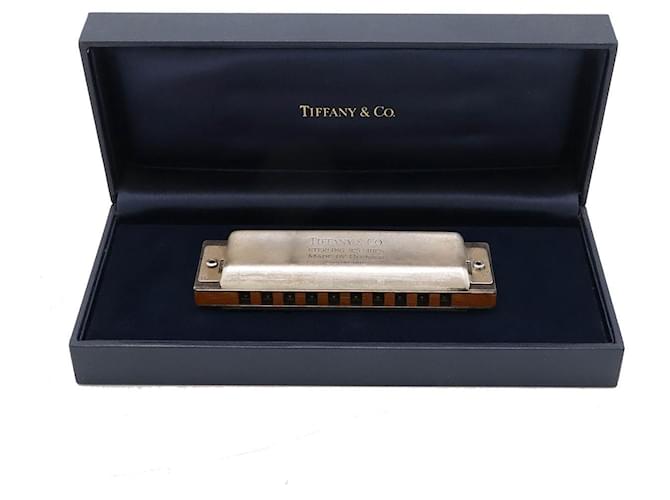 Harmonica en argent sterling Tiffany & Co. Argenté - vue 5
