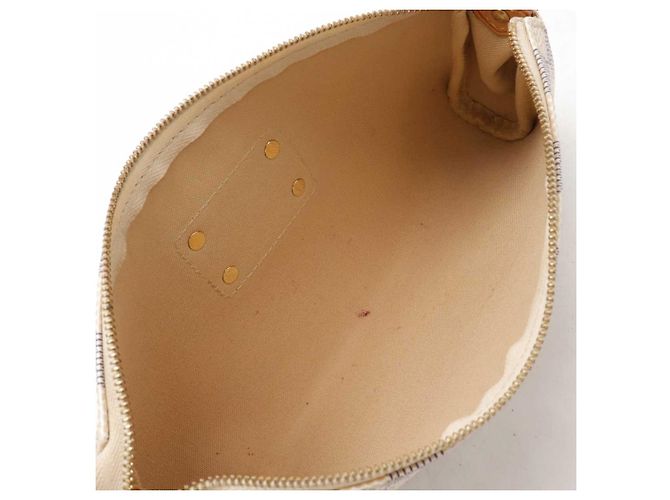 Borsa a Spalla 2 in 1 Louis Vuitton Eva Damier Azur Crudo - vista 9