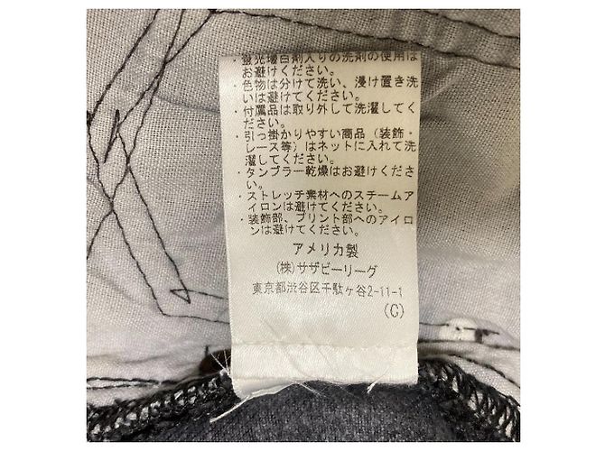 Autre Marque Pantalones de denim RE/DONE Levi's Negro - vista 10