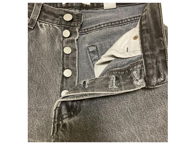 Autre Marque Pantalones de denim RE/DONE Levi's Negro - vista 7